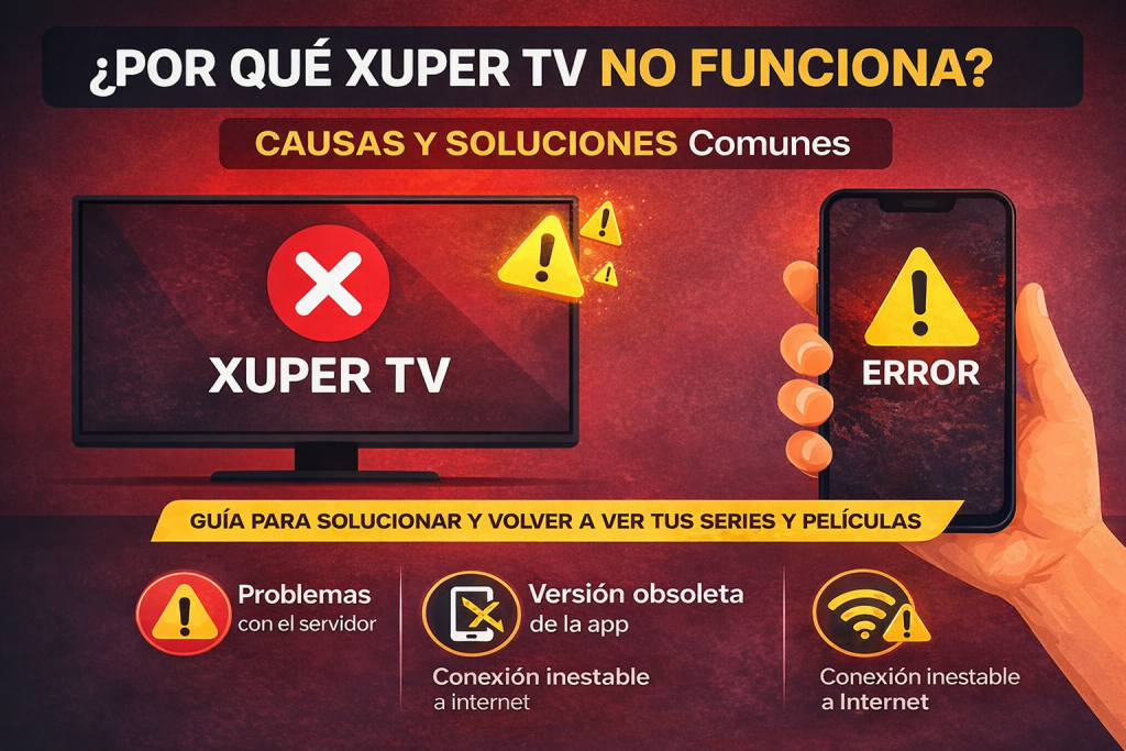 ¿Por qué no funciona Xuper TV?